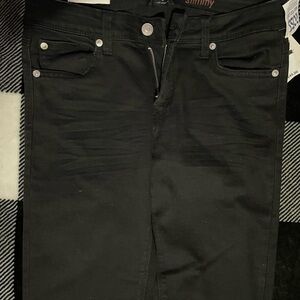 7 For All Mankind Black Skinny Jeans